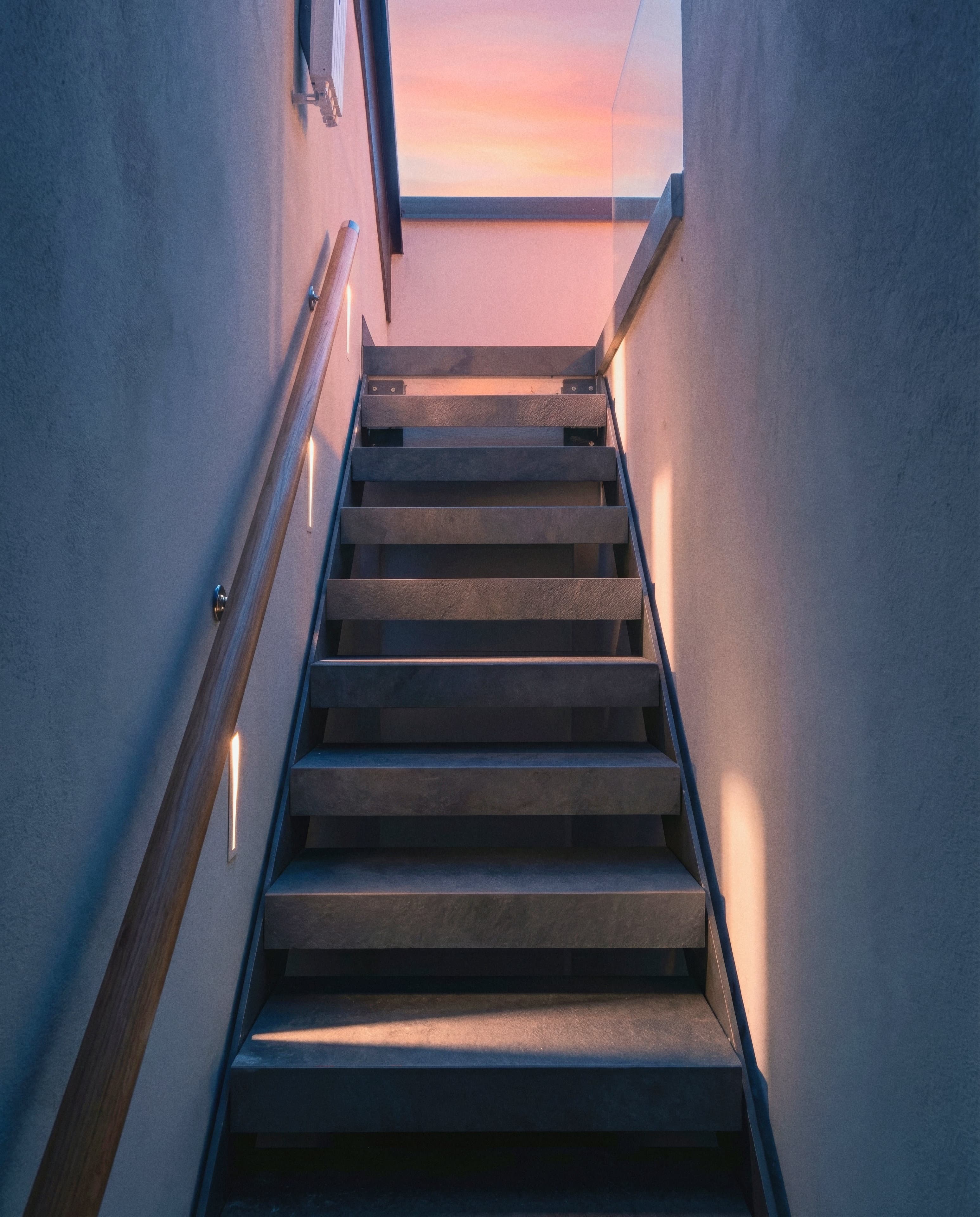 IMA Cavour rooftop stairs