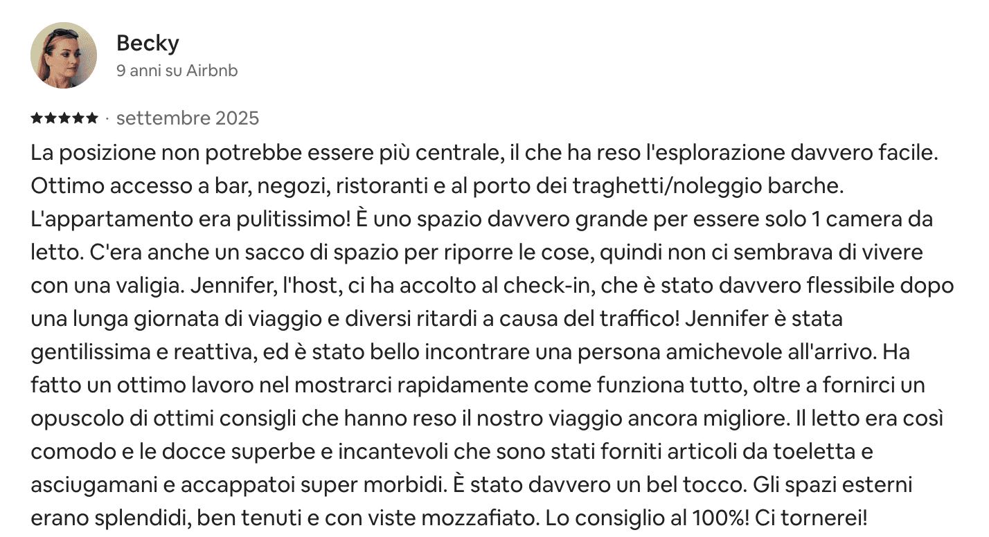 IMA Cavour guest review screenshot 3