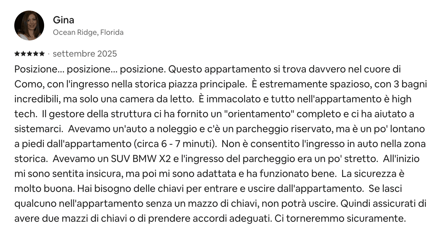 IMA Cavour guest review screenshot 4