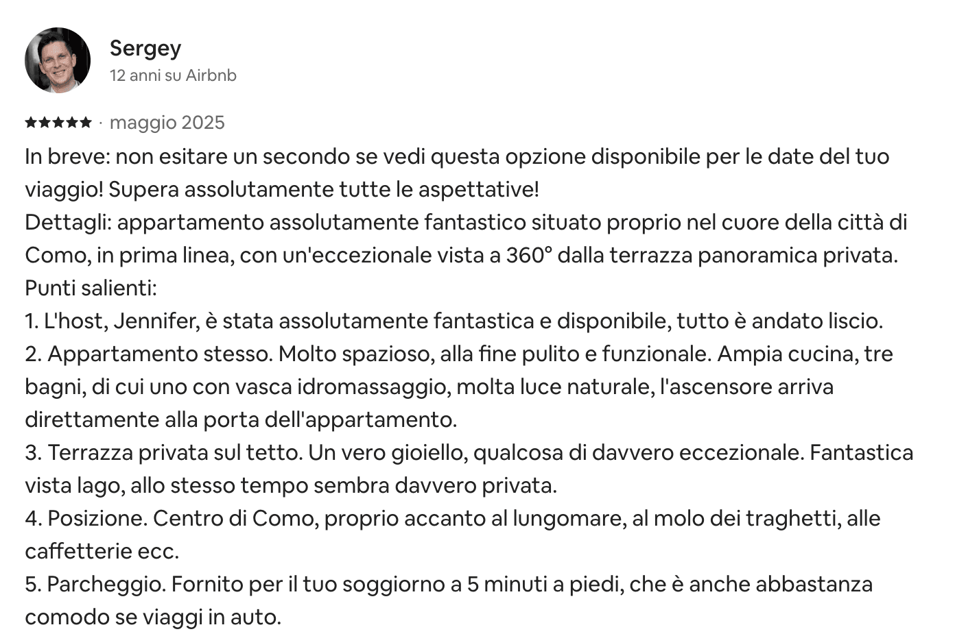 IMA Cavour guest review screenshot 12